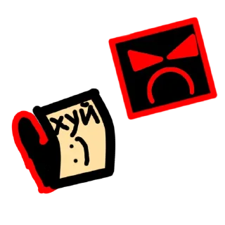 Sticker from Кубик (старый стикер)