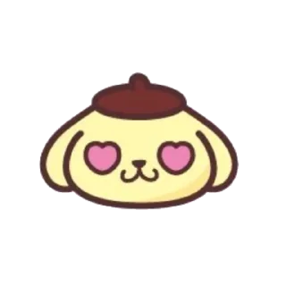 Sticker from pompompurin