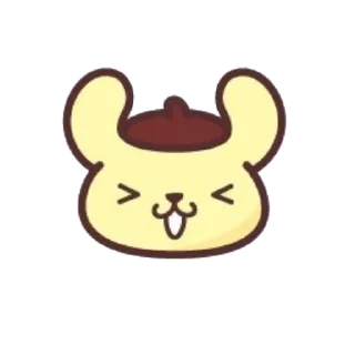 Sticker from pompompurin