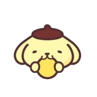 Sticker from pompompurin