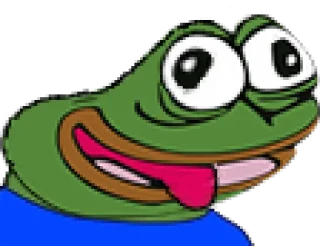 🤯 emoji Vtubers and Pepeg and Blackbeard Telegram sticker 6 of 78
