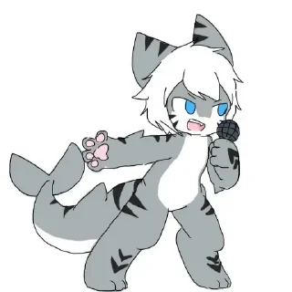 🤩 emoji Tiger shark 1(@A5ran) Telegram sticker 8 of 120
