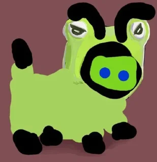 🐸 emoji Добрый Монстр Telegram sticker 12 of 36