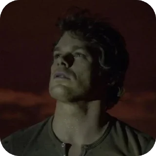 🫥 emoji Dexter Morgan Telegram sticker 13 of 17