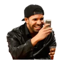 😄 emoji Drake Telegram sticker 13 of 22