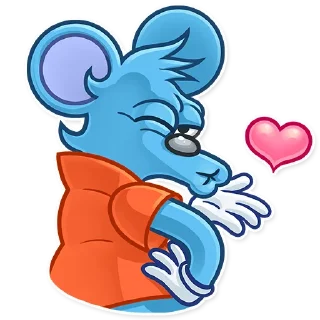 😘 emoji The Itchy & Scratchy Telegram sticker 2 of 25
