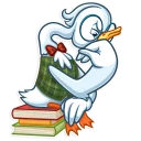 🤔 emoji Mr. Goose Telegram sticker 7 of 30