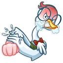 😤 emoji Mr. Goose Telegram sticker 12 of 30