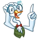 😜 emoji Mr. Goose Telegram sticker 20 of 30