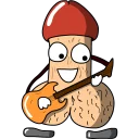 🎸 emoji Dick Telegram sticker 11 of 16