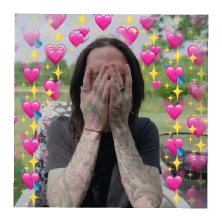 💗 emoji мотионлес ин вхите Telegram sticker 21 of 60
