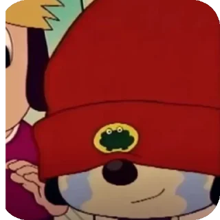 😭 emoji Parrapa rapper by Qukisi Telegram sticker 10 of 67