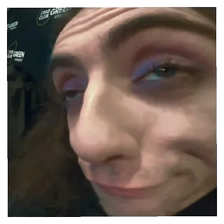 👅 emoji мотионлес ин вхите Telegram sticker 17 of 60