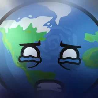 🌍 emoji Earth 🌍☆ Telegram sticker 21 of 55