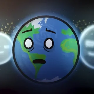 🌍 emoji Earth 🌍☆ Telegram sticker 19 of 55