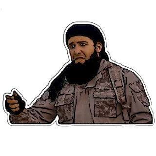 😕 emoji (@StickersHyickers) Талибы 2 Telegram sticker 16 of 20