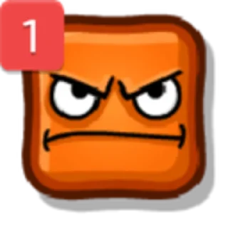 😠 emoji Geometry dash Telegram sticker 12 of 68