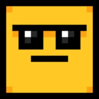 😎 emoji Geometry dash Telegram sticker 19 of 68