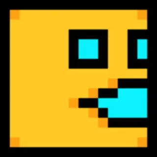 😆 emoji Geometry dash Telegram sticker 23 of 68