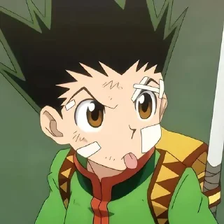 😠 emoji Хантер х хантер @anime_stickerr Telegram sticker 6 of 20