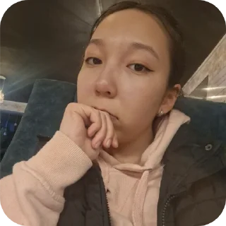 ✋ emoji emma kim Telegram sticker 14 of 19