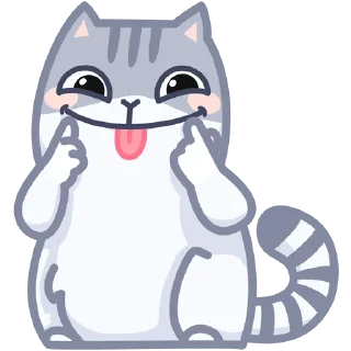Sticker from Серый персик