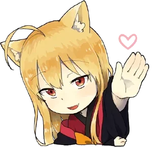 ☺️ emoji Little Fox Kitsunе Telegram sticker 6 of 44