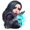 Sticker from Witcher