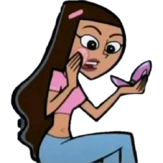👄 emoji mean girls 💅🏻🩷 @annie_prit Telegram sticker 7 of 119