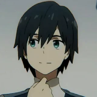 😁 emoji @anime_stickerr Хиро Telegram sticker 11 of 20