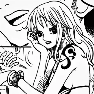 🤔 emoji Nami Telegram sticker 3 of 25