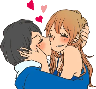 Sticker from snuggling sticker :: @line_stickers