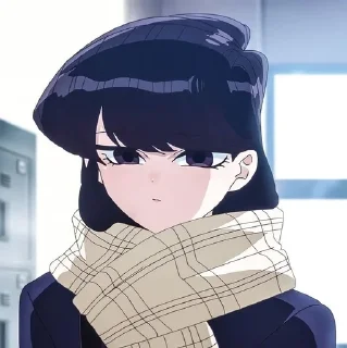 🛐 emoji ♡︎Komi Can’t Communicate♡︎ Telegram sticker 2 of 30