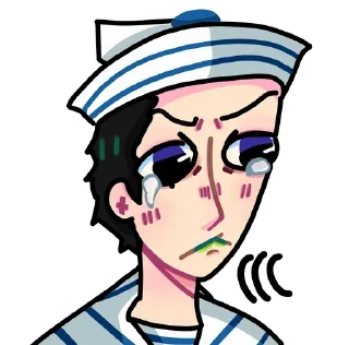 😢 emoji Jojo! Telegram sticker 3 of 22