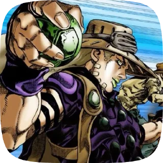 Sticker from Gyro Zeppeli / Джайро Цеппели