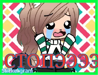 😭 emoji Ms. Night Telegram sticker 6 of 47