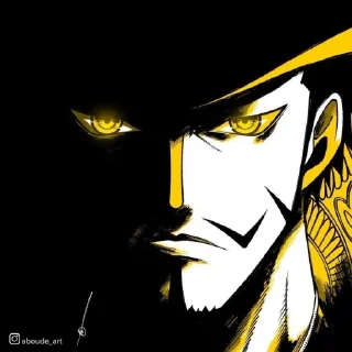 Sticker from Hawk-Eyes mihawk