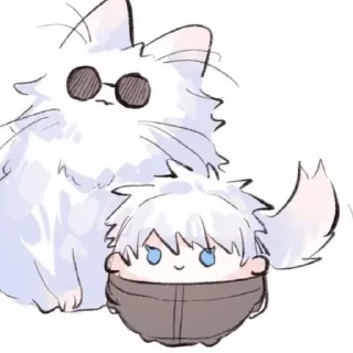 🌟 emoji Годжо Сатору by:@Q_Q_what Telegram sticker 22 of 41