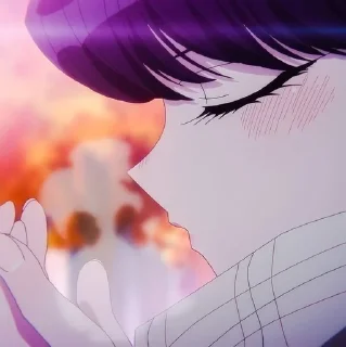 🛐 emoji ♡︎Komi Can’t Communicate♡︎ Telegram sticker 5 of 30