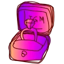 🎁 emoji Diamond Ring by @GiftChanges Telegram sticker 6 of 100