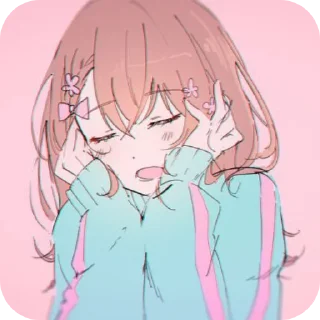 👏 emoji Харутя.❤️  @Zizirusik Telegram sticker 15 of 120