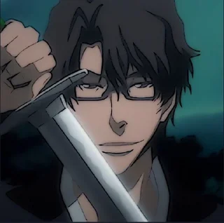 🌟 emoji aizen sosuke by @hitsyx Telegram sticker 5 of 38
