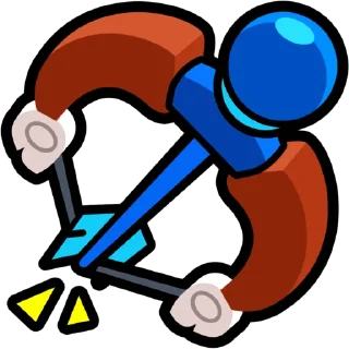 🏹 emoji Спреи Brawl Stars Telegram sticker 11 of 82