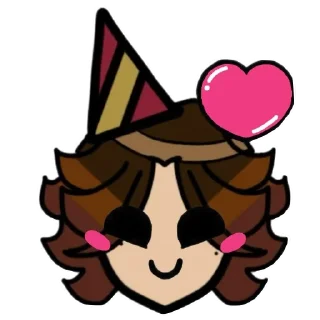 🥰 emoji Daisuke (⁎˃ᴗ˂⁎) Telegram sticker 17 of 45