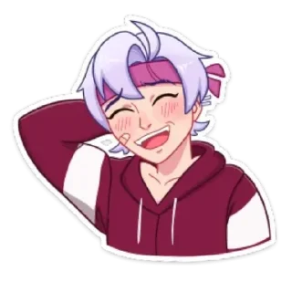 😅 emoji VK Telegram sticker 7 of 36
