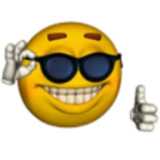 😎 emoji Baka emotes Telegram sticker 12 of 47