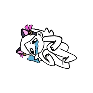 😭 emoji tere Telegram sticker 24 of 27