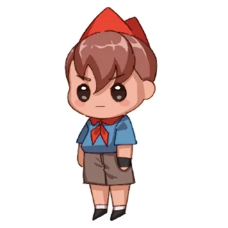 👤 emoji Пионер @IloveSirKosichka Telegram sticker 10 of 14