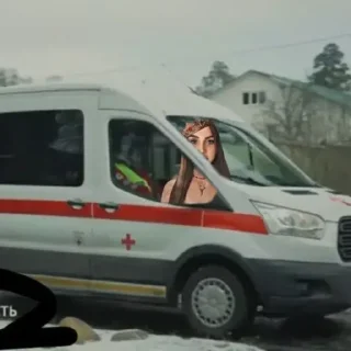 🚑 emoji Что то на королевском Telegram sticker 16 of 25