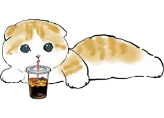 🥤 emoji Kittens mofu_sand 2 Telegram sticker 8 of 120